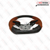 Custom Forged Carbon  & Leather Flat Bottom Steering Wheel Fits 19-24 GM Truck