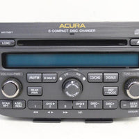 2005-2006 ACURA MDX RADIO STEREO AM/ FM 6 DISC CHANGER CD PLAYER