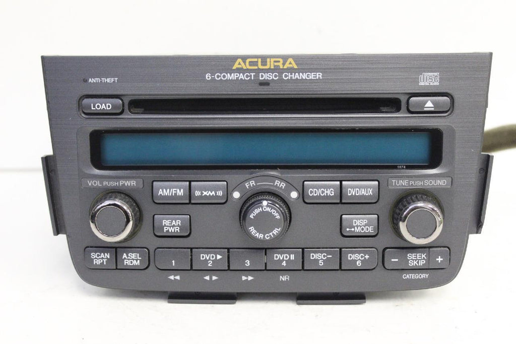 2005-2006 ACURA MDX RADIO STEREO AM/ FM 6 DISC CHANGER CD PLAYER