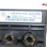 2000-2005  Mercedes Benz W163 ML500 Acceleration Yaw Rate Sensor A 002 542 94 18