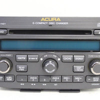 2005-2006 ACURA MDX RADIO STEREO AM/ FM 6 DISC CHANGER CD PLAYER