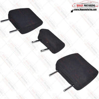 2014-2018  Toyota Tundra Rear  Passenger Complete Headrest Set Black Cloth