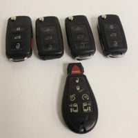 LOT OF 5 VOLKSWAGEN KEY FOB REMOTES SMART KEYS FLIP KEY