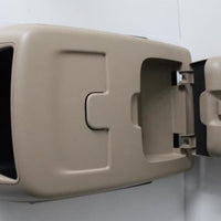 1999-2010 FORD F250 F350 OVERHEAD CONSOLE STORAGE TAN - BIGGSMOTORING.COM