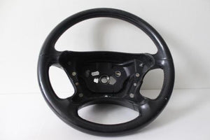 2003-2008 Mercedes Benz R230 Sl500 Sl600 Steering Wheel Black Leather - BIGGSMOTORING.COM