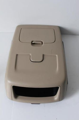 1999-2010 FORD F250 F350 OVERHEAD CONSOLE STORAGE TAN - BIGGSMOTORING.COM