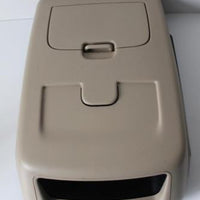 1999-2010 FORD F250 F350 OVERHEAD CONSOLE STORAGE TAN - BIGGSMOTORING.COM