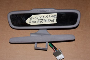 2001-2003 Lexus LS430 Rear View Mirror Auto Dimming Grey - BIGGSMOTORING.COM