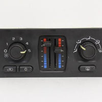 2003-2009 CHEVY TRAILBLAZER  A/C HEATER CLIMATE CONTROL UNIT 15220318 - BIGGSMOTORING.COM