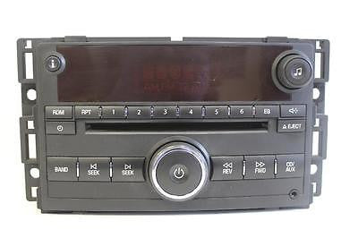 2006-2007 Saturn Ion Radio Stereo Cd Aux In Player 15814424 - BIGGSMOTORING.COM