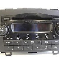 2007-2011 Honda Cr-V  Radio Stereo 6 Disc Changer Mp3 Cd Player 39100-Swa-A003