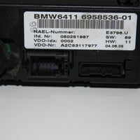 2006-2008 BMW E90 325I 335I A/C HEATER CLIMATE CONTROL UNIT 64 11 6958536-01 - BIGGSMOTORING.COM