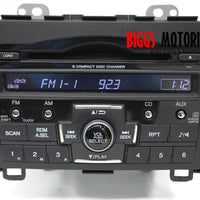 2007-2011 Honda CRV Radio Stereo 6 Disc Changer Cd Player 39100-SWA-A011-M1