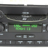 2006-2009 Ford Fusion Radio Stereo 6 Disc Changer Cd  Player 6E5T-18C815-AL - BIGGSMOTORING.COM