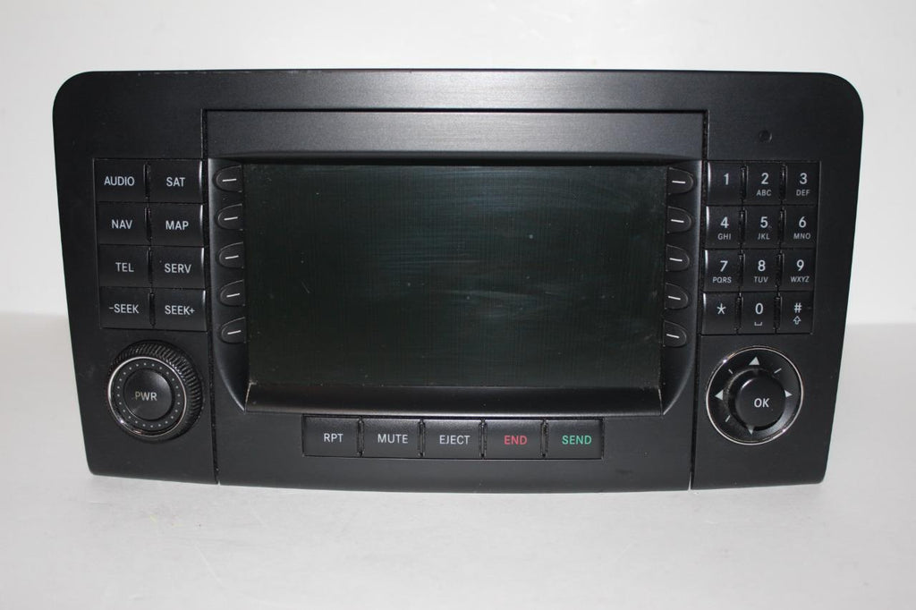 2006-2007 MERCEDES BENZ ML CLASS RADIO STEREO NAVIGATION  CD PLAYER - BIGGSMOTORING.COM