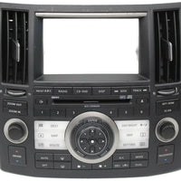 2006-2008 Infiniti FX35 FX45 Navigation Radio Ac Climate Control Panel 28395 CL7 - BIGGSMOTORING.COM