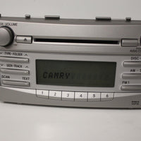 2010-2011 TOYOTA CAMRY 11846 RADIO STEREO MP3 CD PLAYER 86120-06480