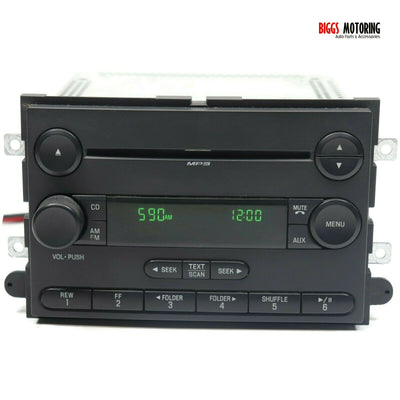 2007-2008 Ford F150 250  Radio Stereo Mp3 Cd Player 7L8T-18CC869-BK