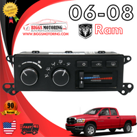 2006-2008 Dodge Ram 1500 2500 3500 Dual Ac Heater Climate Control P55057080AA