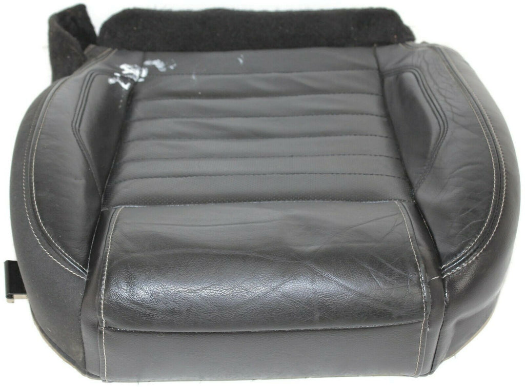 2005 2006 2007 2008 2009 Ford Mustang Driver Side Seat Cushion Black Leather - BIGGSMOTORING.COM