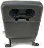 1999-2010 Ford F250 Center Console Jump Seat  W/ Storage Gray - BIGGSMOTORING.COM