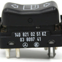 1996-2002 Mercedes Benz R129 SL500 Dash Switch Control Button 140 821 02 51 - BIGGSMOTORING.COM