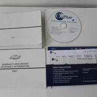 2007 Chevrolet Avalanche Owners Manual & Navigation Set