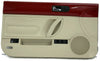 2003-2010 VW Beetle Convertible Passenger & Driver Side Door Panels Red & Beige - BIGGSMOTORING.COM