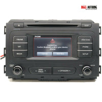 2015-2016 Kia Sedona UVO Radio Stereo Cd Player 96160-A9000WK