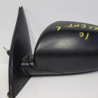 2010-2011 HYUNDAI ACCENT DRIVER SIDE DOOR MIRROR BLACK