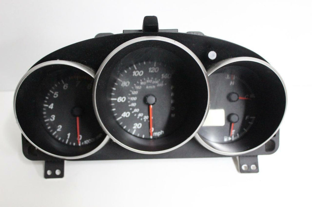 2006-2008 MAZDA 3 SPEEDOMETER GAUGE CLUSTER MILEAGE UNKNOWN BP4K 55430 - BIGGSMOTORING.COM