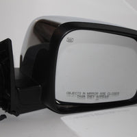 2011-2017 DODGE DURANGO PASSENGER RIGHT SIDE POWER DOOR MIRROR CHROME