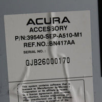 2007-2008 ACURA TL NAVIGATION DVD DRIVE 39540-SE9-A510-M1