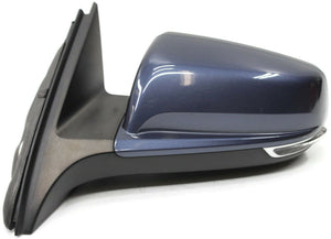 2014-2016 Chevy Malibu Driver Left Side Power Door Mirror Blue