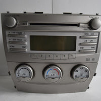 2010-2011 TOYOTA CAMRY RADIO STEREO WMA MP3 CD PLAYER 86120-06480