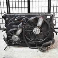 2007-2010 Audi Q7 Radiator Cooling Dual Fan Motor Assembly 7Lo 121 203 F