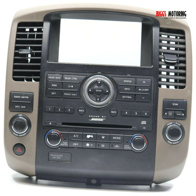 2008-2012 Nissan Pathfinder Radio 6 Disc Changer Cd Player 25915-ZQ20D