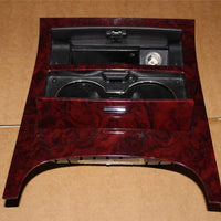 07-13 ESCALADE CONSOLE MOUNTED CUP HOLDER WOOD GRAIN has tray cigarette lighter - BIGGSMOTORING.COM