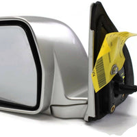 2005-2007 TOYOTA HIGHLANDER DRIVER LEFT SIDE POWER DOOR MIRROR SILVER 32667 - BIGGSMOTORING.COM