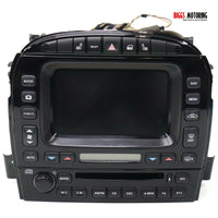 2004-2008 Jaguar XJ8 XJR Navigation Radio Ac Display Screen 2W93-10E889-AE - BIGGSMOTORING.COM