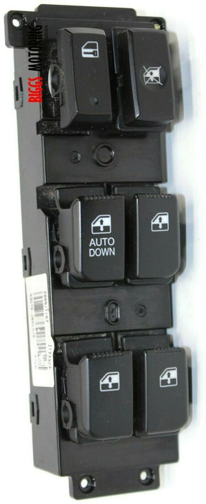 2006-2009 Hyundai Azera Driver Left Side Power Window Master Switch 93570 2B00J9 - BIGGSMOTORING.COM