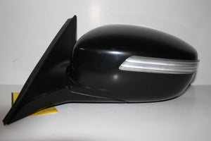 2009-2012 HYUNDAI GENESIS SDN LEFT SIDE POWER DOOR MIRROR BLACK