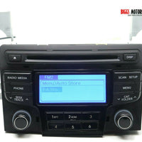 2012-2015 Hyundai Sonata Radio Stereo Cd Player 96180 3Q6004X