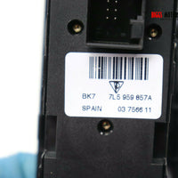 2003-2010 Porsche Cayenne Driver Side Power Window Master Switch 7L5 959 857 A - BIGGSMOTORING.COM