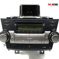 2008-2010 Toyota Highlander Radio Stereo WMA Mp3 Cd Player 86120-48E40-C0