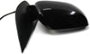 2005-2012 Nissan Frontier Passenger Right Side Power Door Mirror Black 32273 - BIGGSMOTORING.COM