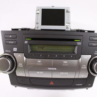 2008-2012 TOYOTA HIGHLANDER JBL RADIO 6 DISC CHANGER CD PLAYER 86120-48E60