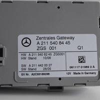 2003-2009 Mercedes Benz E350 Zentrales Central Gateway Control Module - BIGGSMOTORING.COM