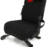 1999-2009 Ford F250 F350 Super Duty Center Console Jump Seat Black - BIGGSMOTORING.COM