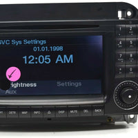 2004-2006 Mercedes Benz S500 Stereo Radio Navigation Cd Player A 220 820 59 89 - BIGGSMOTORING.COM